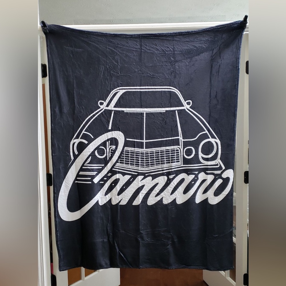HCLIFE Classic Camaro Micro Flannel Blanket (60x50in)